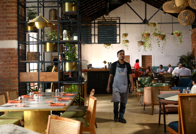 Sri Lankan restaurants combine traditional architectural beauty, vibrant decor, and an inviting atmosphere